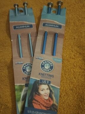 Crafter's Closet Aluminum Knitting Needles